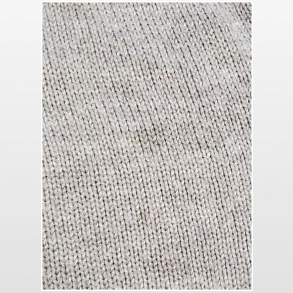 Vtg Wet Seal Cardigan Womens Medium Gray Hi Low Knit Open Tie Front - Picture 14 of 15